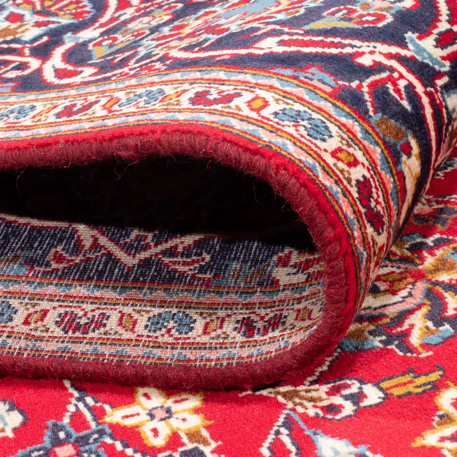Perserteppich - Keshan - 300 x 200 cm - rot - Image 4