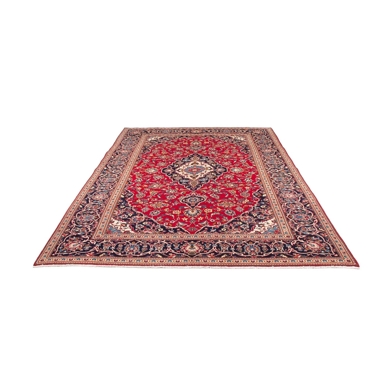 Perserteppich - Keshan - 300 x 200 cm - rot - Image 5