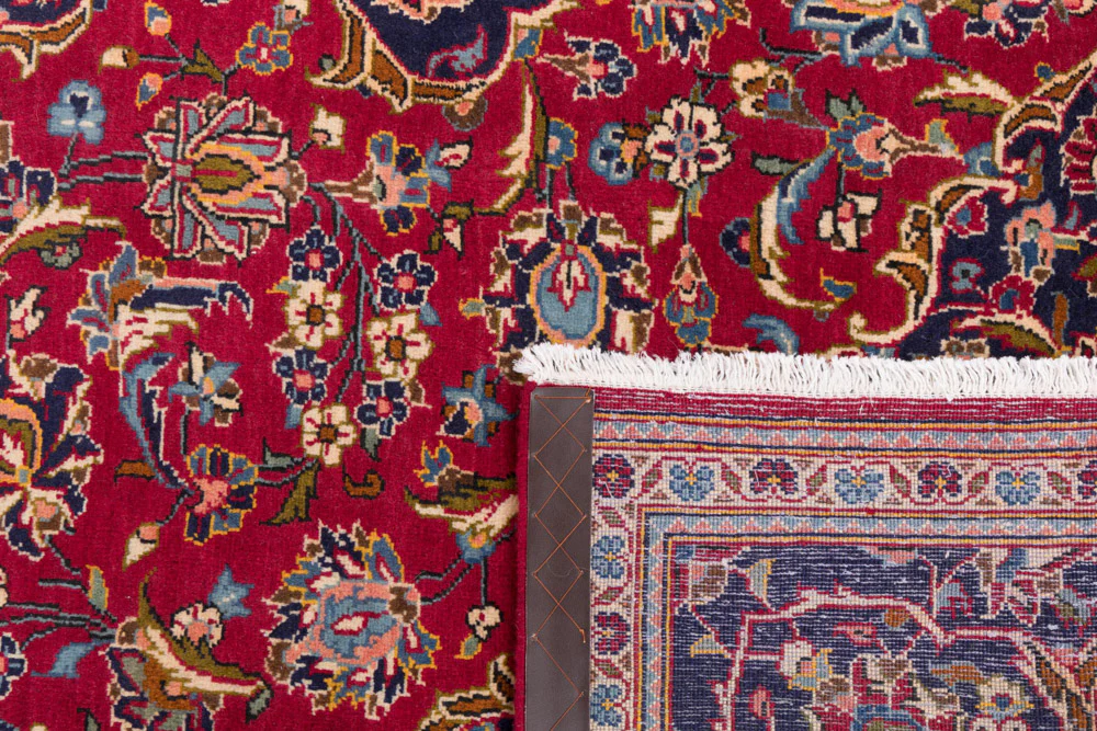 Perserteppich - Keshan - 300 x 200 cm - rot - Image 6