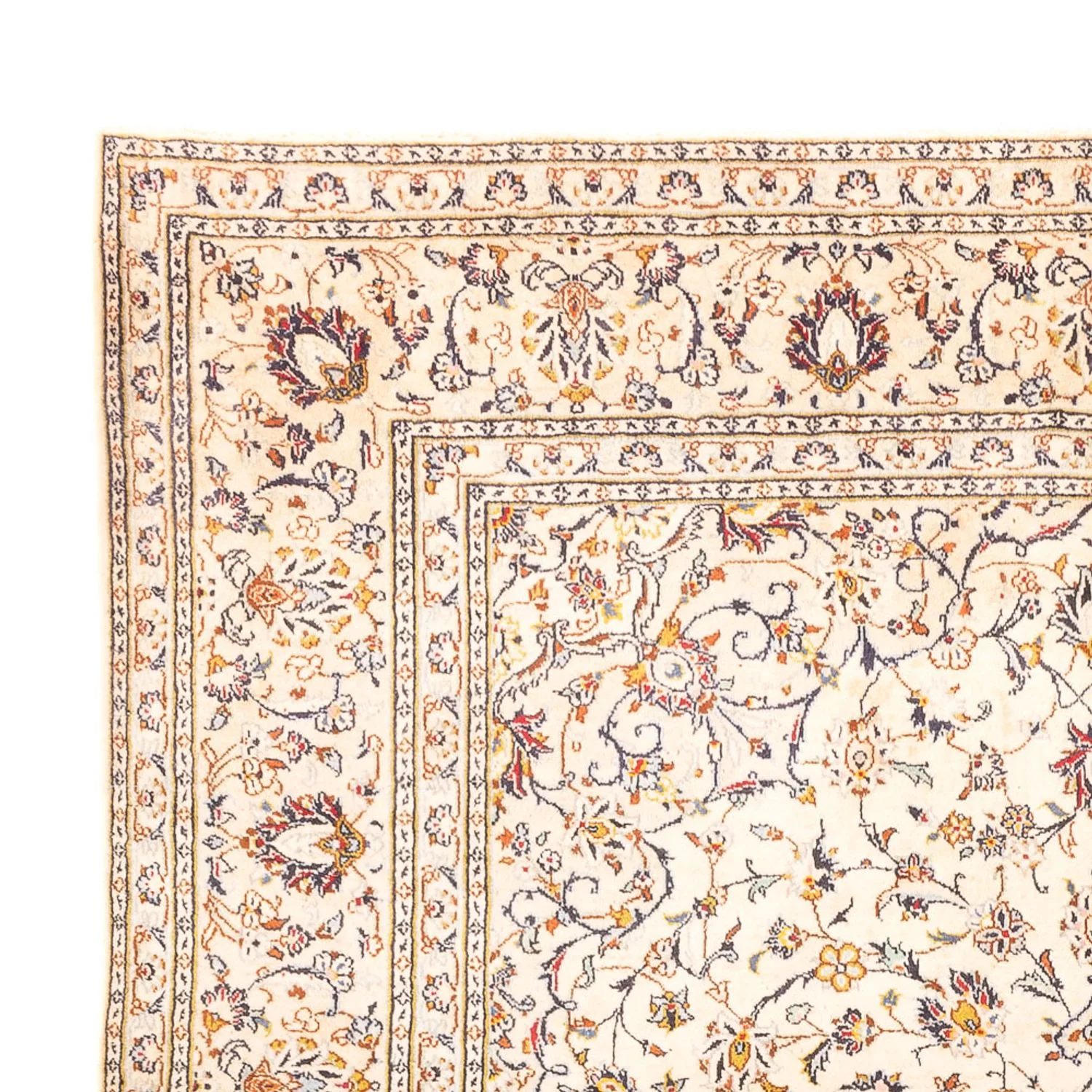 Perserteppich - Keshan - 300 x 204 cm - beige - Image 3