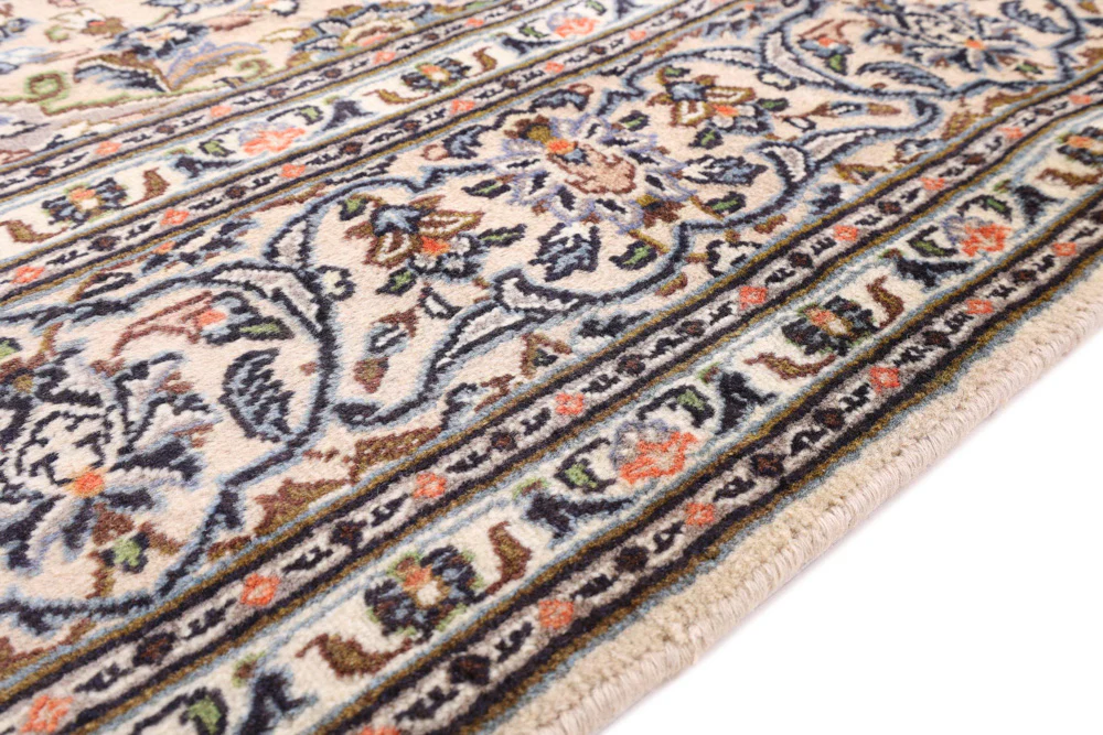 Perserteppich - Keshan - 300 x 205 cm - creme - Image 6