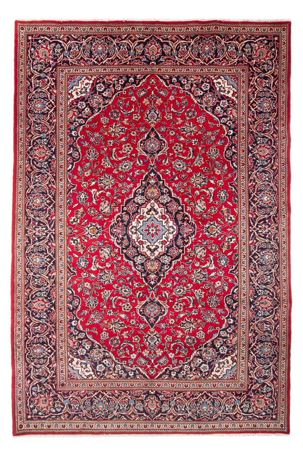 Perserteppich - Keshan - 300 x 205 cm - rot