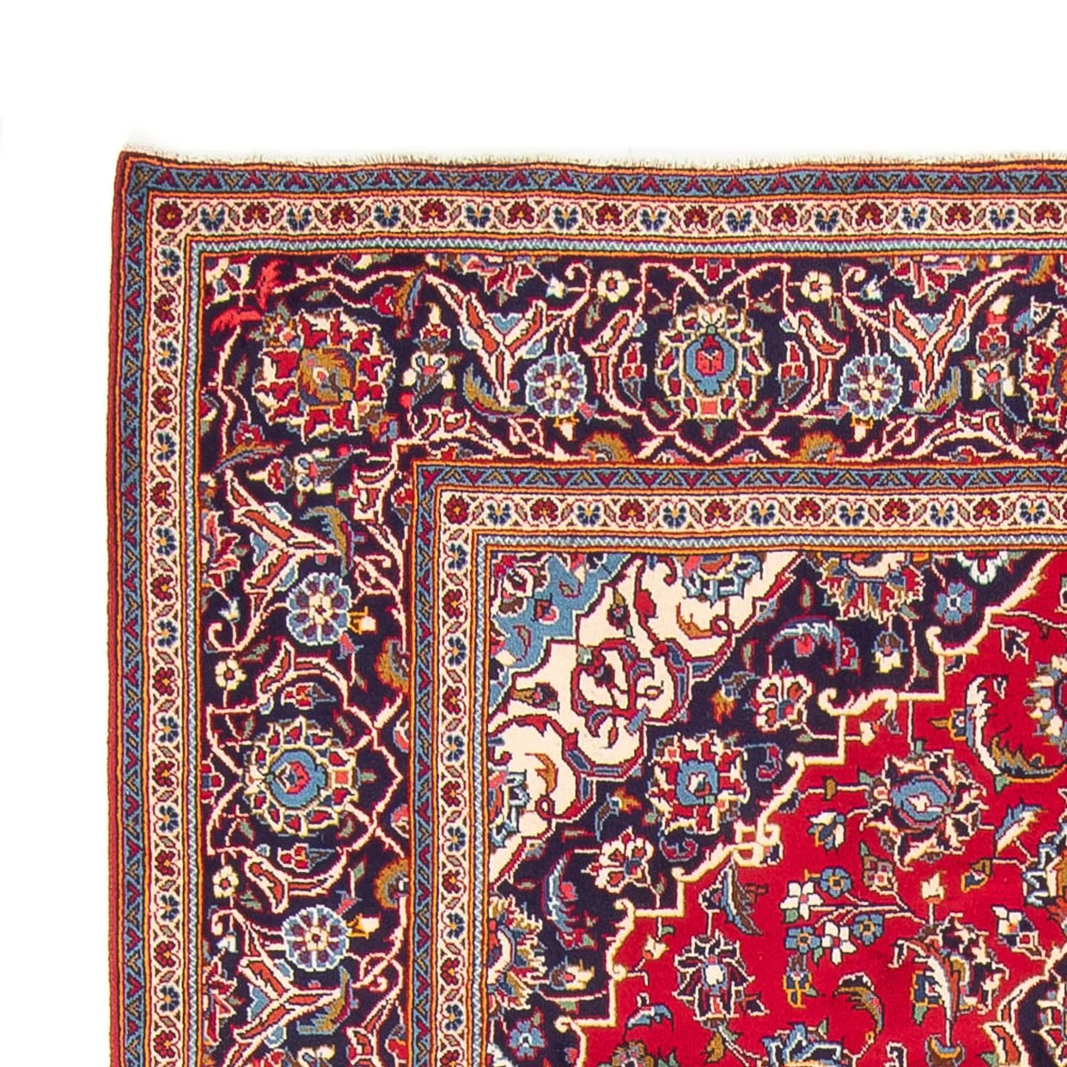 Perserteppich - Keshan - 300 x 208 cm - rot - Image 3