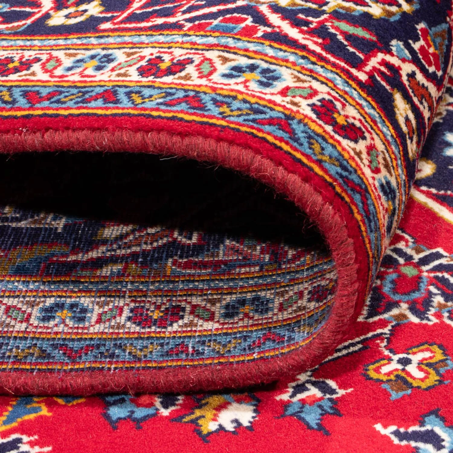Perserteppich - Keshan - 300 x 208 cm - rot - Image 4