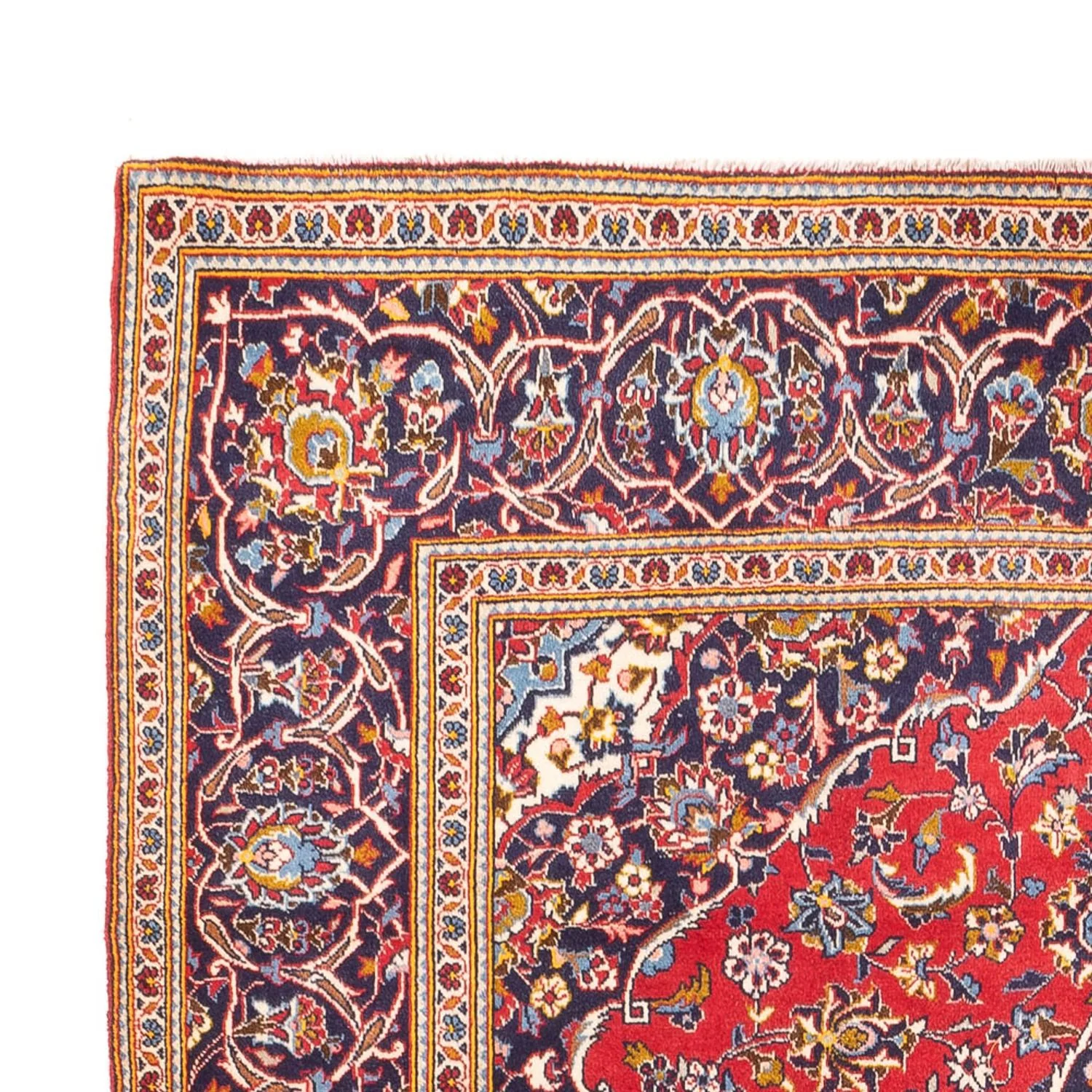 Perserteppich - Keshan - 302 x 195 cm - rot - Image 3