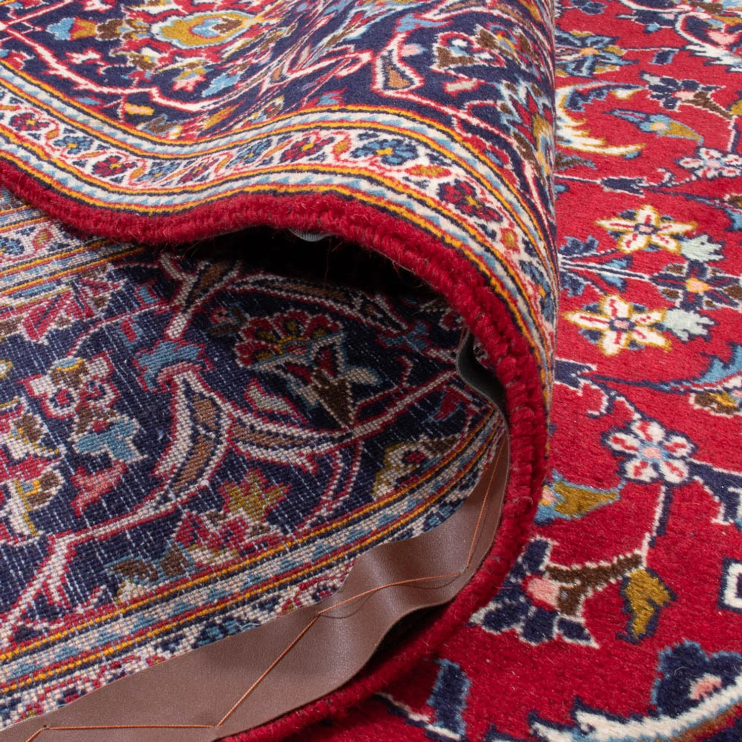 Perserteppich - Keshan - 302 x 195 cm - rot - Image 4