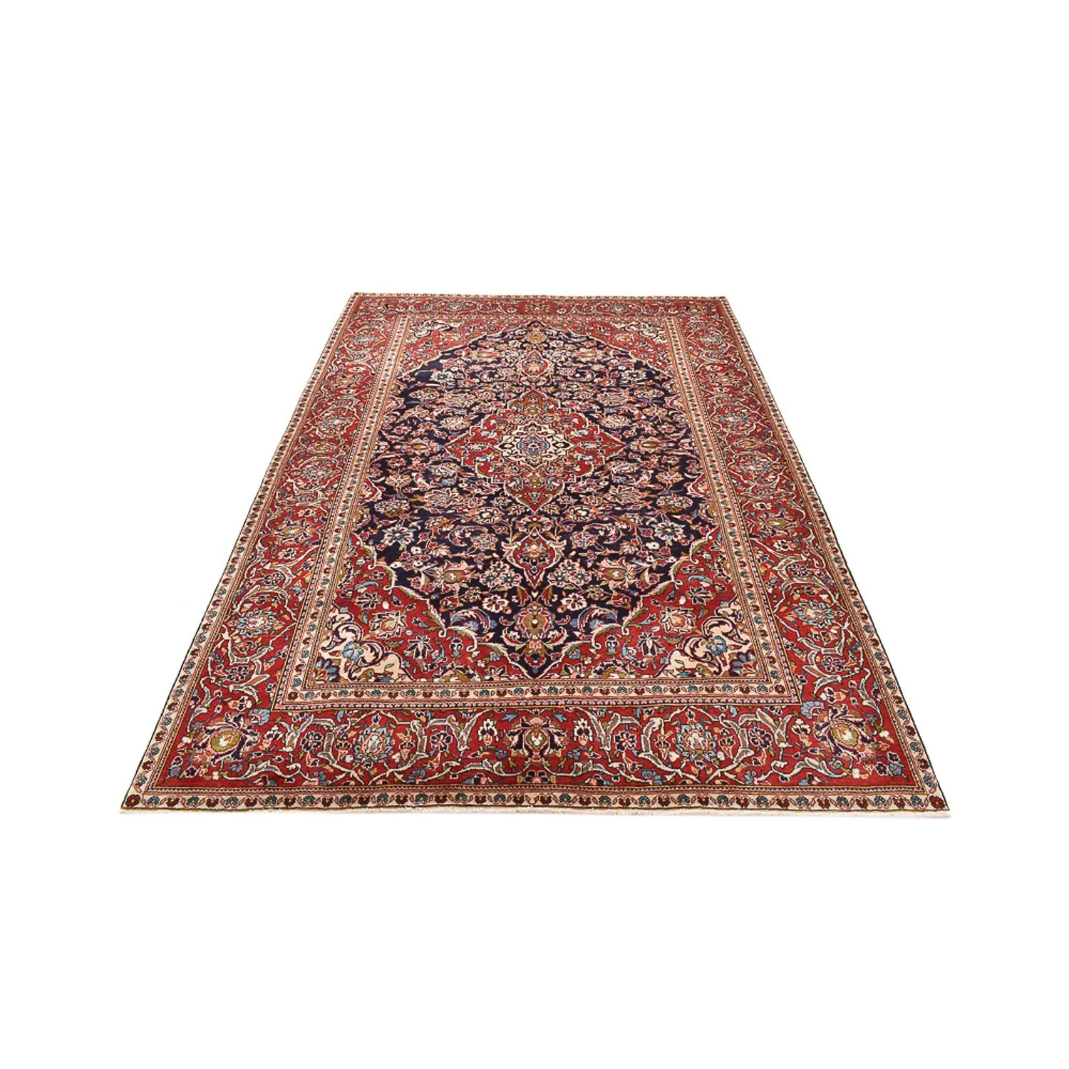 Perserteppich - Keshan - 302 x 200 cm - rot - Image 5