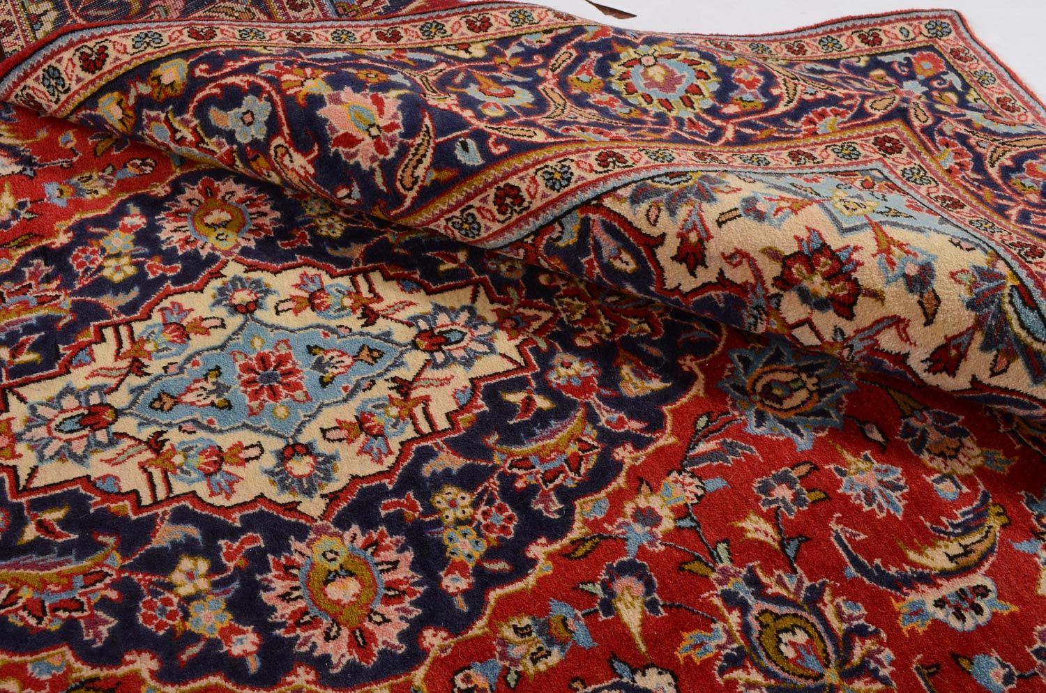Perserteppich - Keshan 302 x 207 cm - rot - Image 4