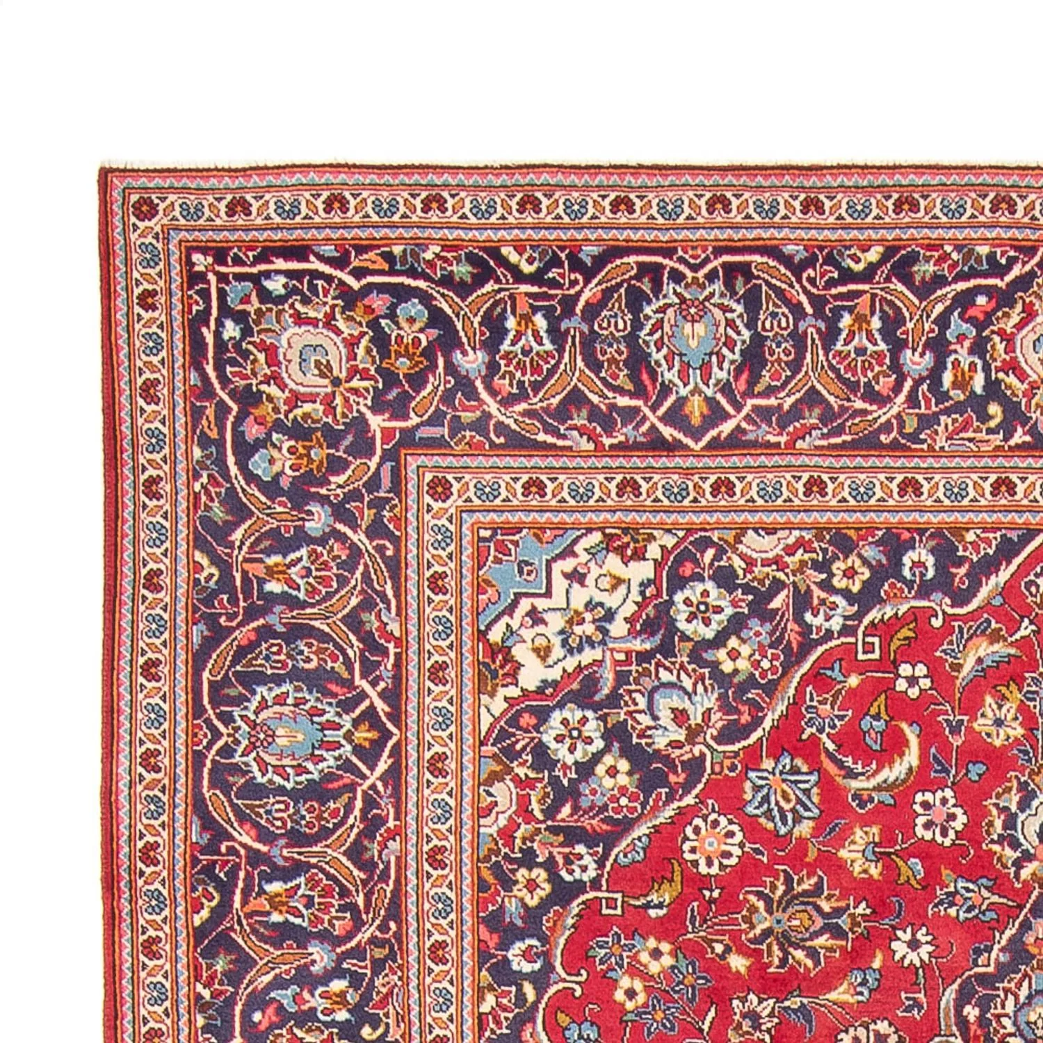 Perserteppich - Keshan - 303 x 200 cm - rot - Image 3