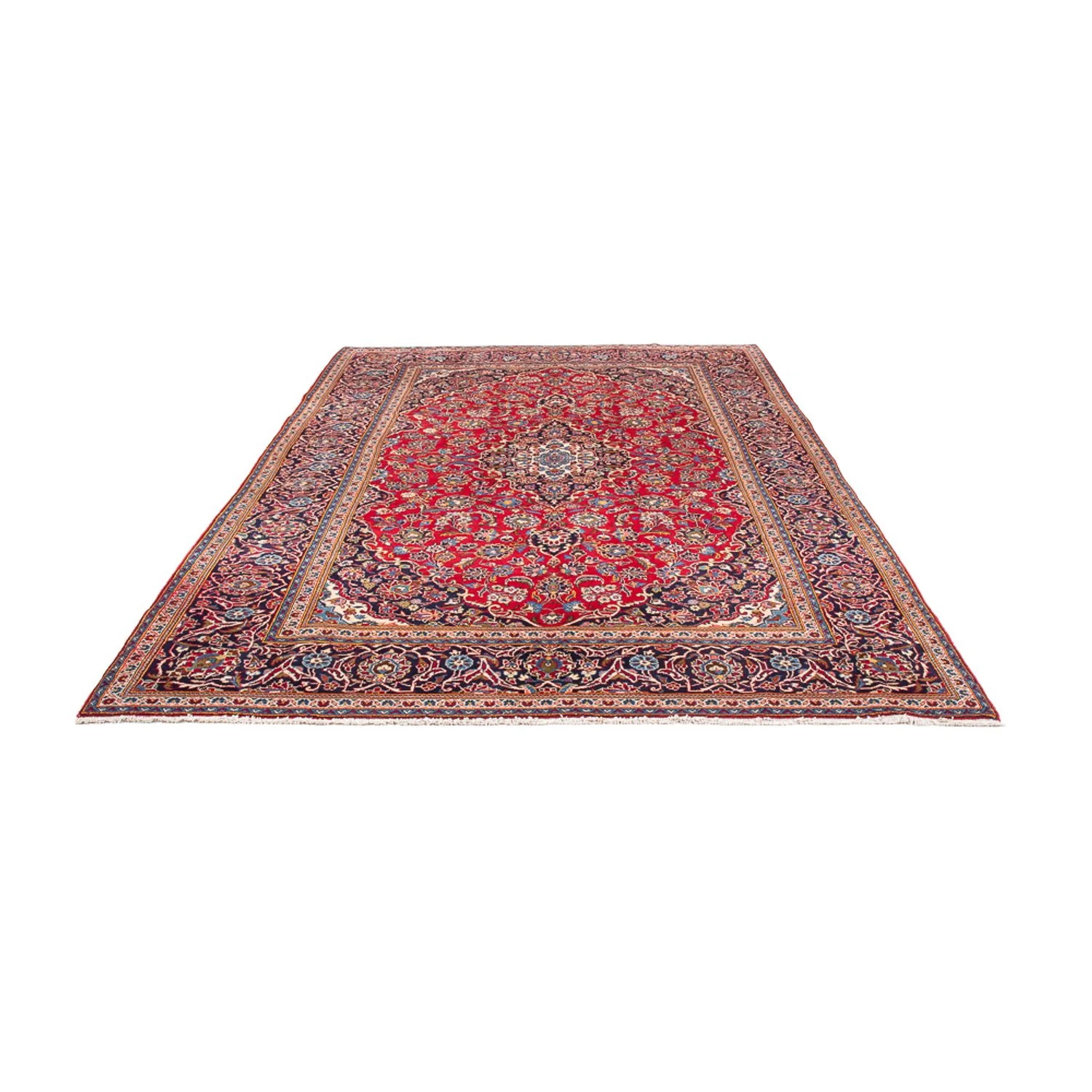 Perserteppich - Keshan - 303 x 202 cm - rot - Image 5
