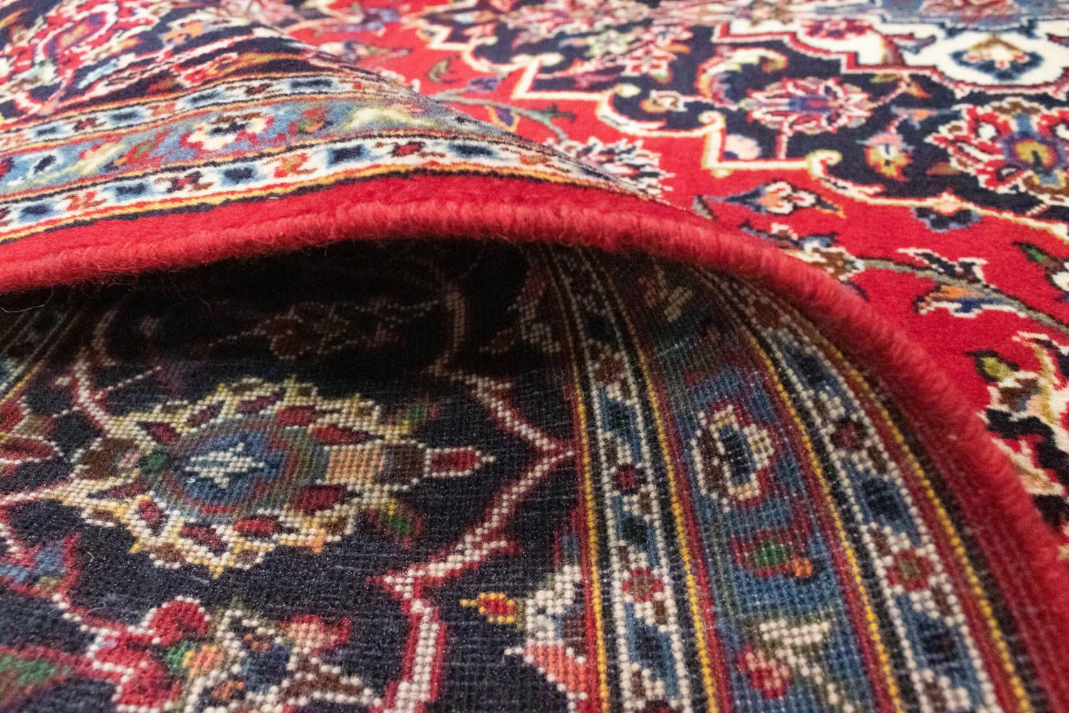 Perserteppich - Keshan 303 x 202 cm - rot - Image 4