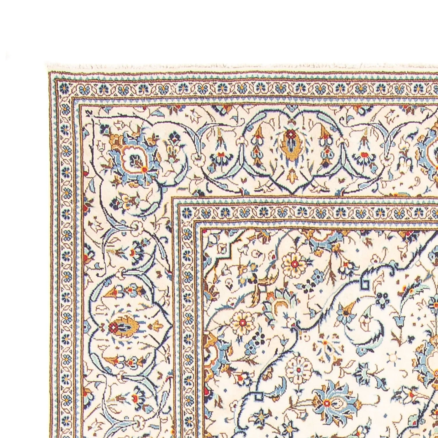 Perserteppich - Keshan - 304 x 196 cm - creme - Image 3