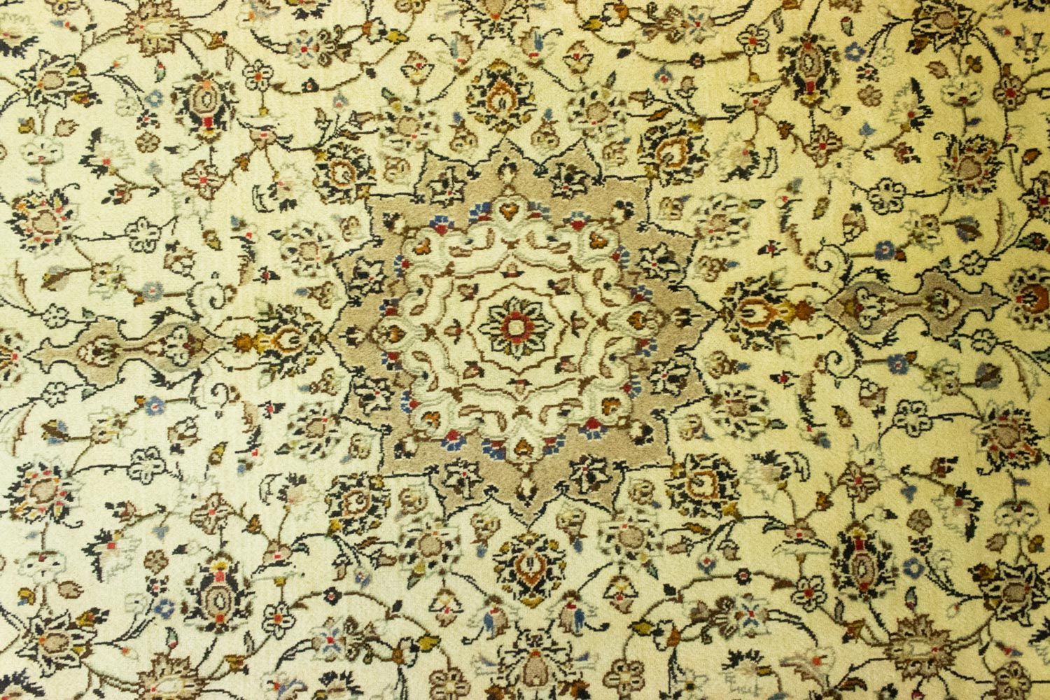 Perserteppich - Keshan 305 x 195 cm - beige - Image 2