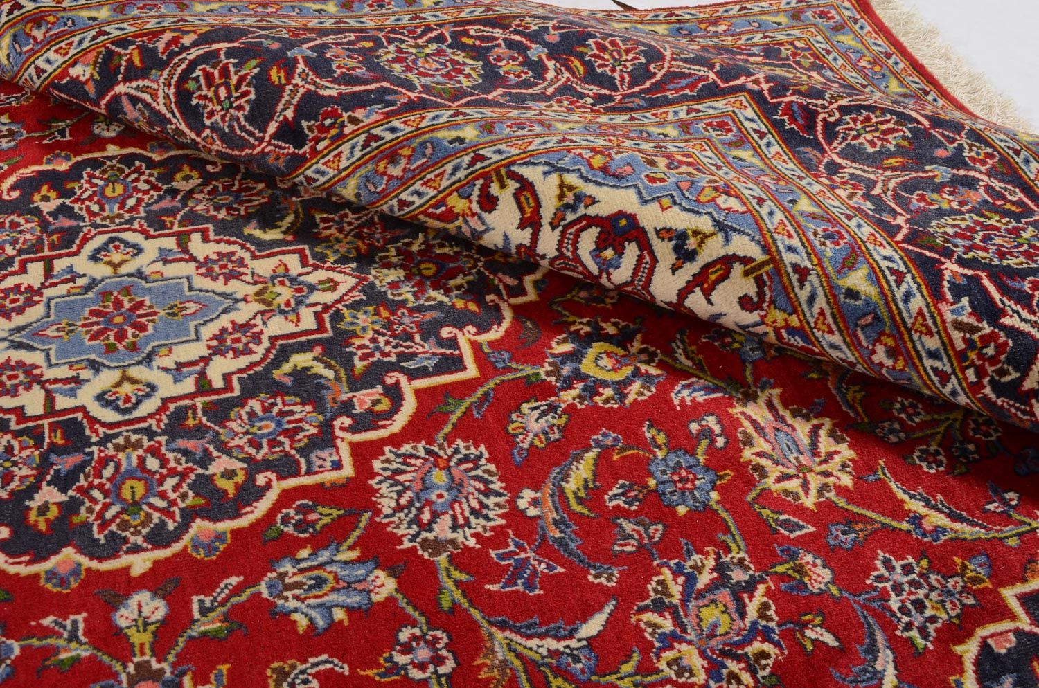 Perserteppich - Keshan 305 x 202 cm - rot - Image 4