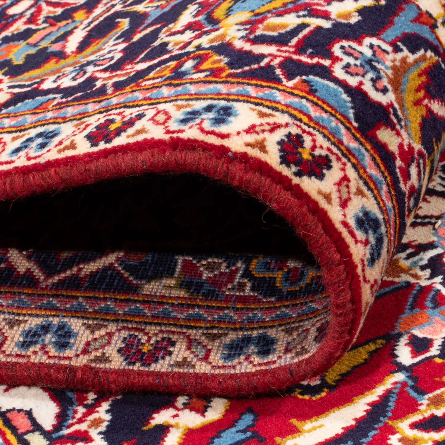 Perserteppich - Keshan - 305 x 204 cm - bordeauxrot - Image 4