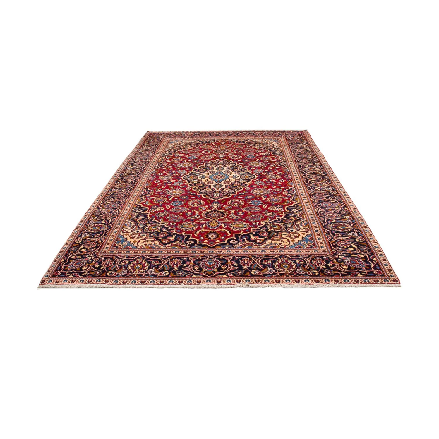 Perserteppich - Keshan - 305 x 204 cm - bordeauxrot - Image 5