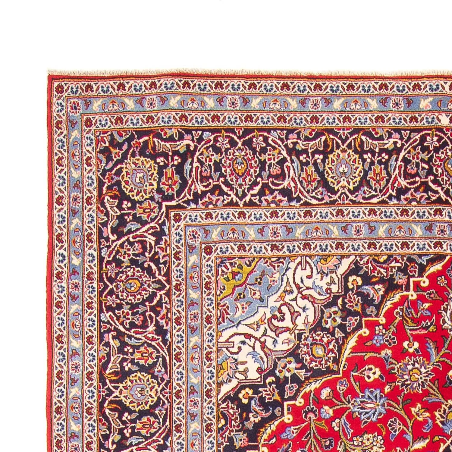 Perserteppich - Keshan - 306 x 200 cm - rot - Image 3
