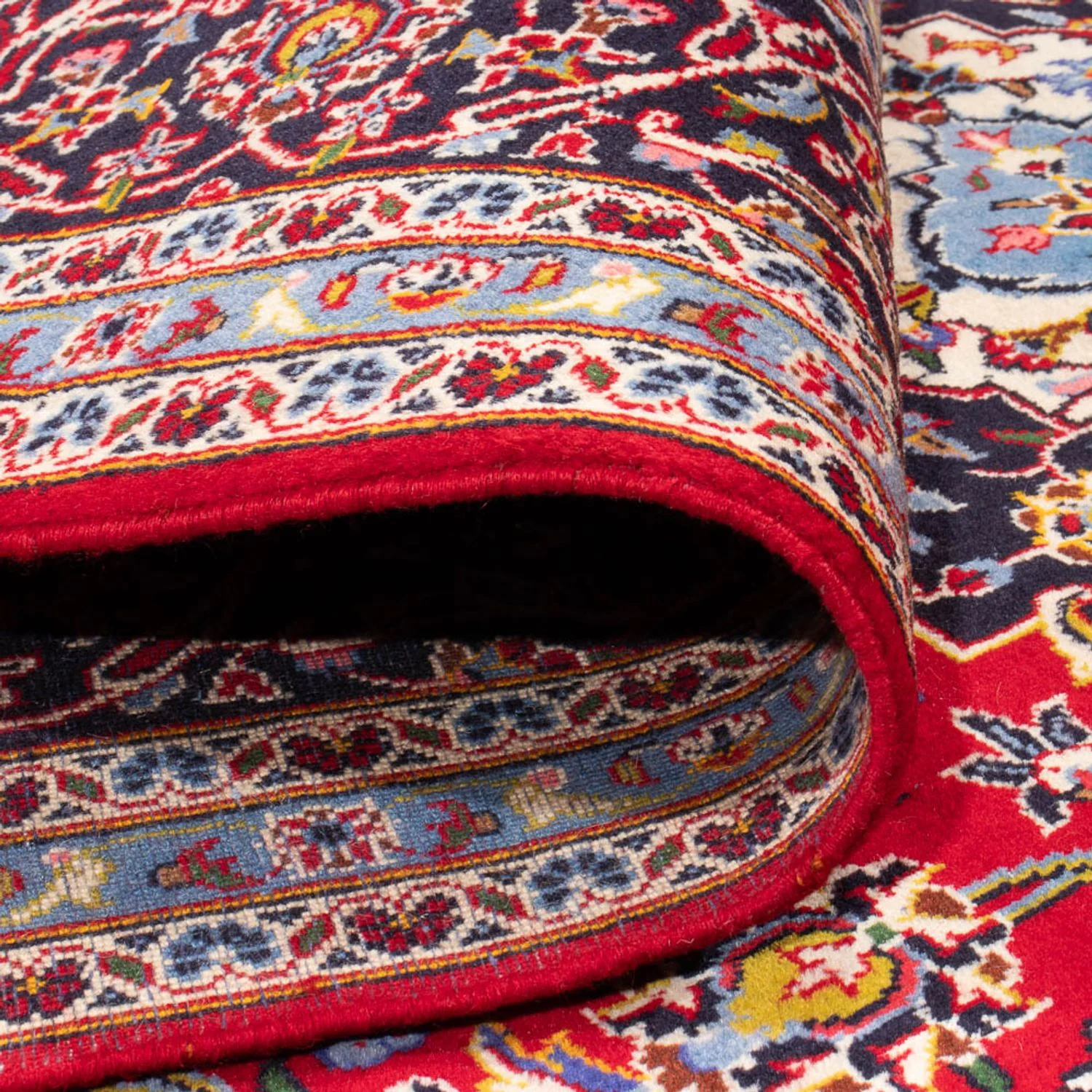 Perserteppich - Keshan - 306 x 200 cm - rot - Image 4
