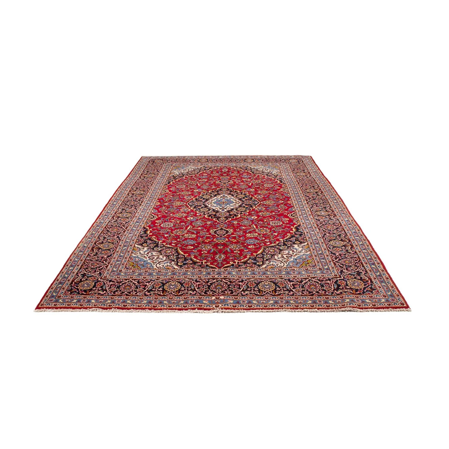 Perserteppich - Keshan - 306 x 200 cm - rot - Image 5