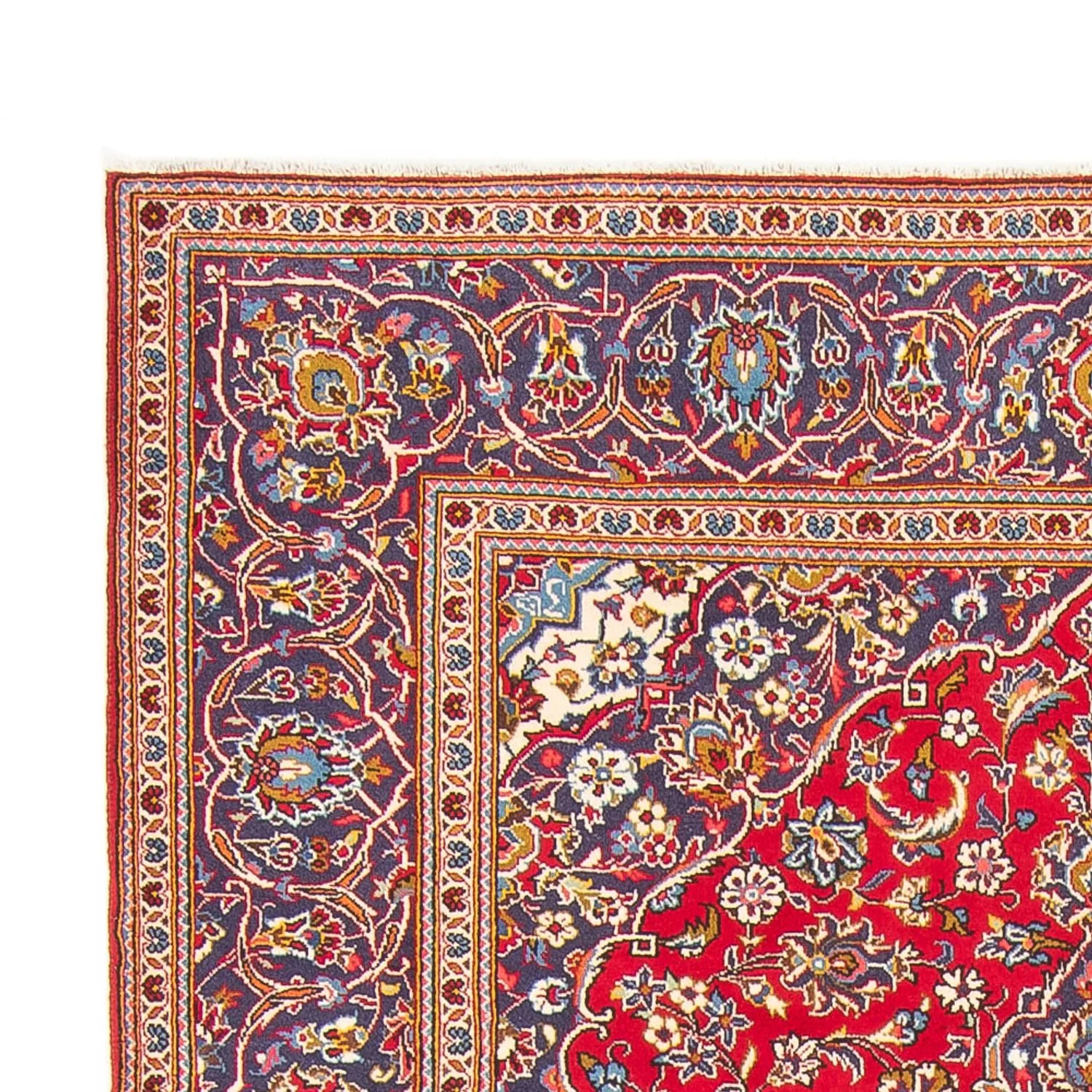 Perserteppich - Keshan - 307 x 198 cm - rot - Image 3