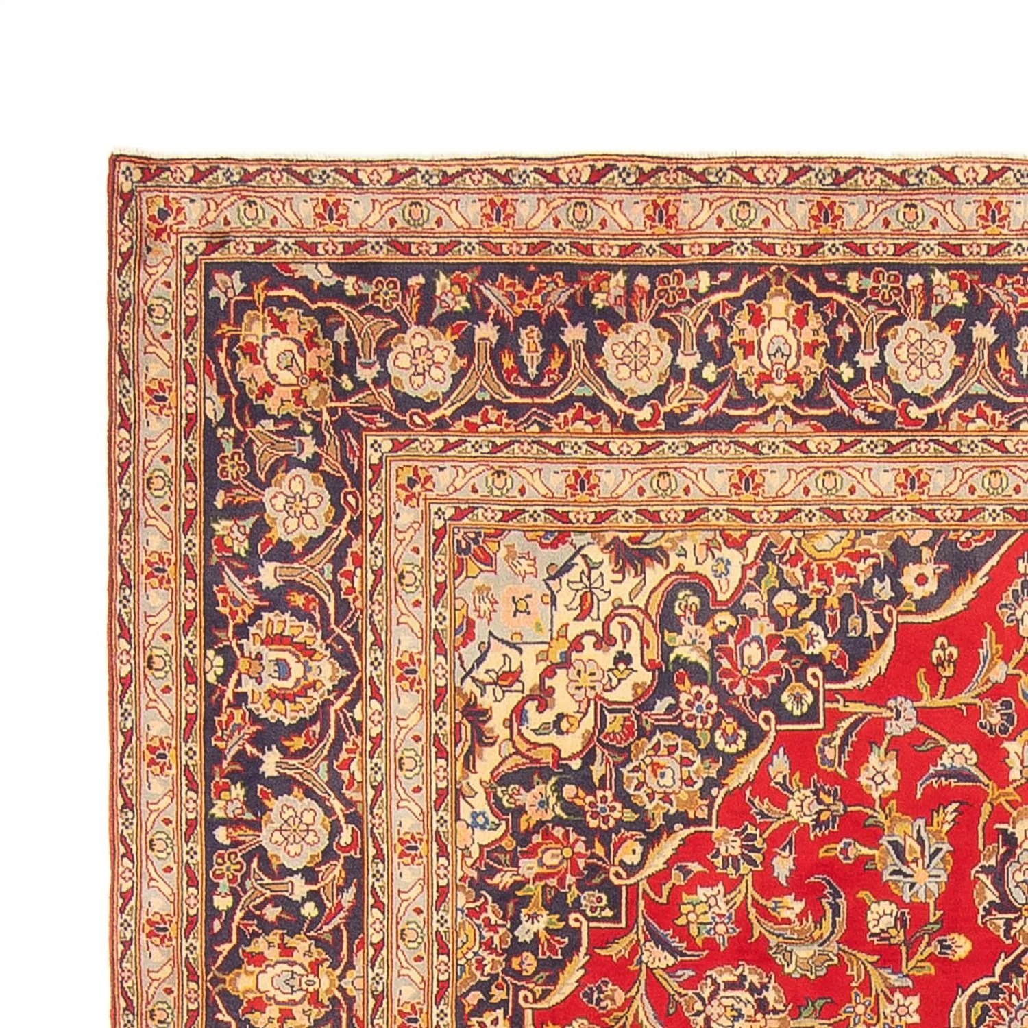 Perserteppich - Keshan - 307 x 204 cm - rot - Image 3