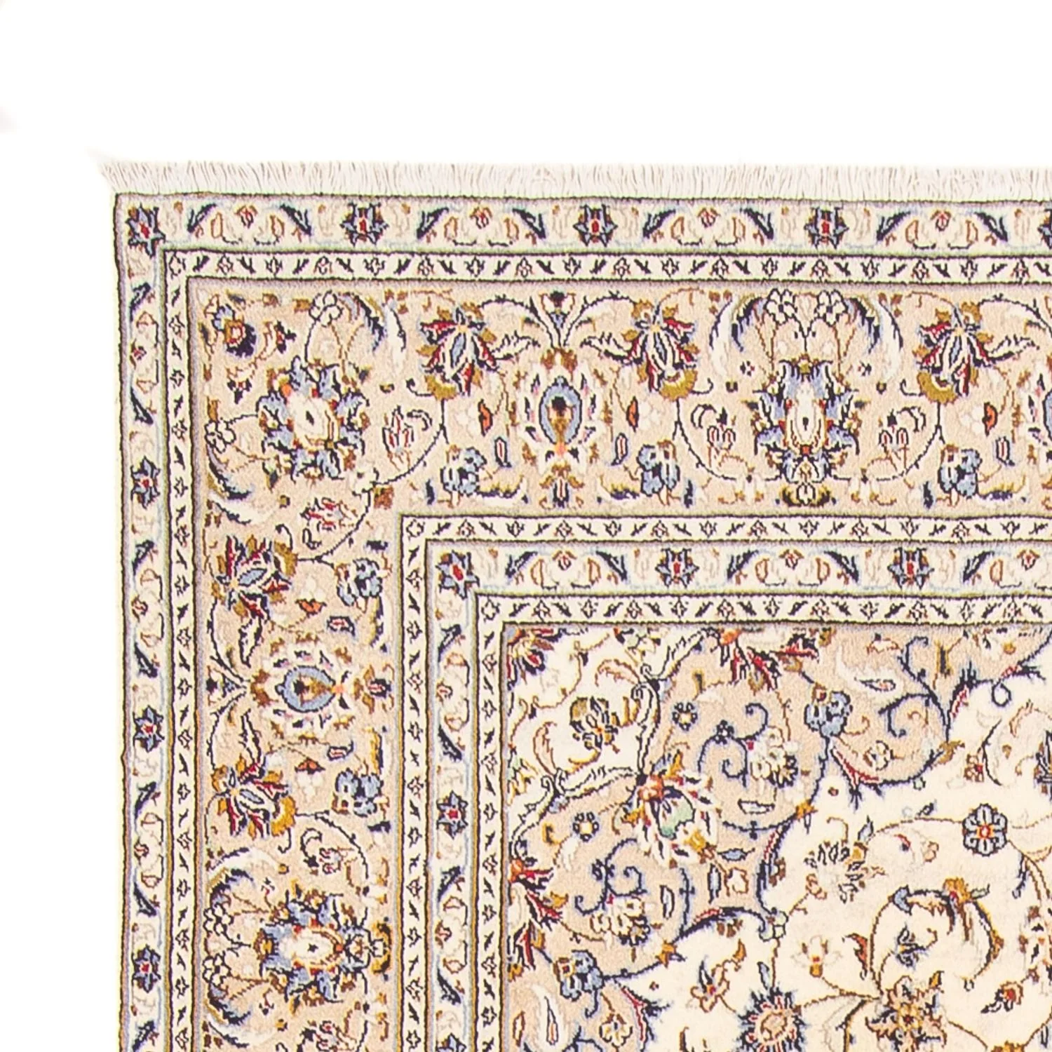 Perserteppich - Keshan - 310 x 197 cm - creme - Image 3