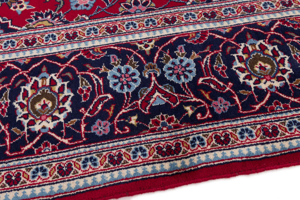 Perserteppich - Keshan - 312 x 200 cm - rot - Image 5