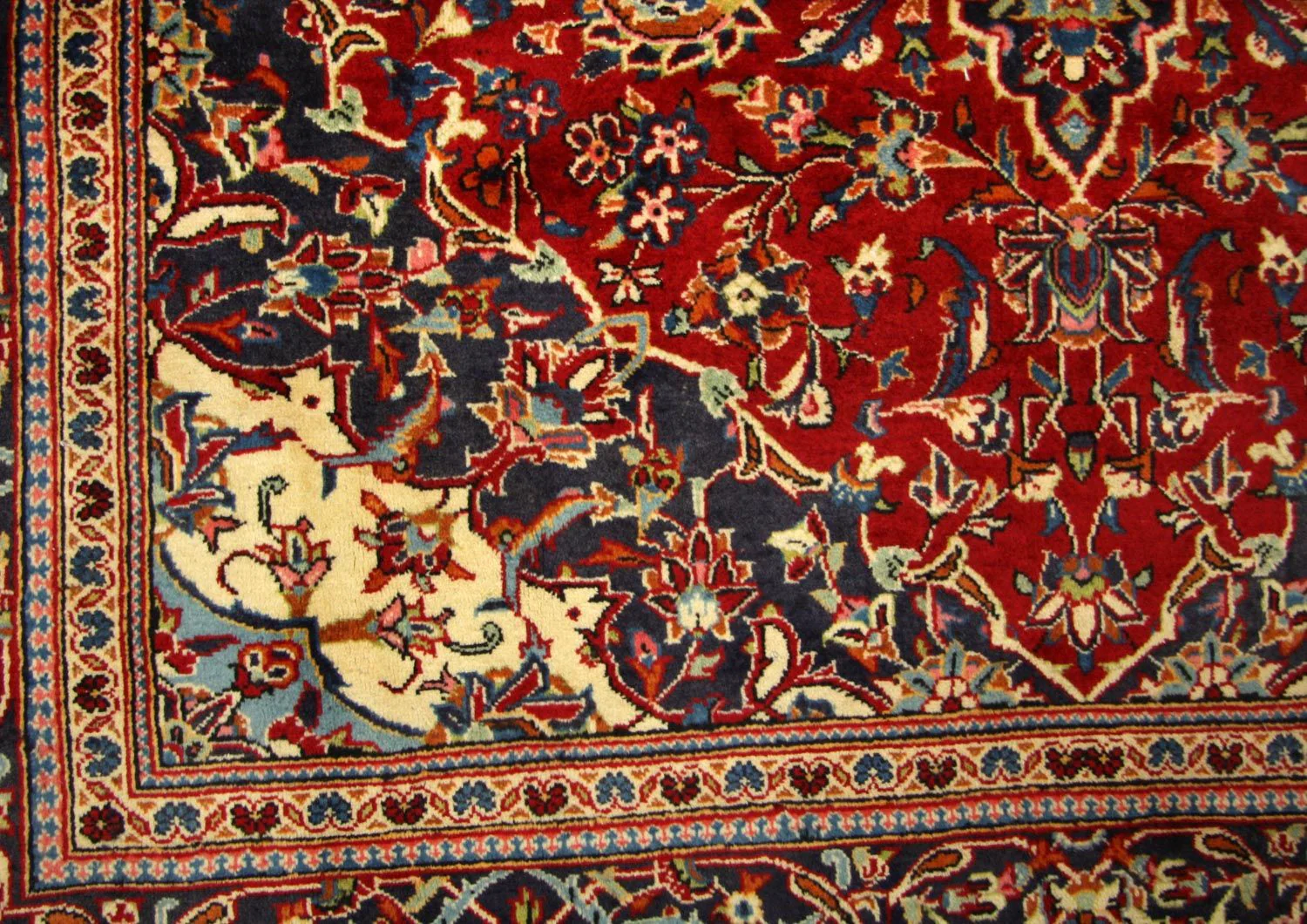 Perserteppich - Keshan 313 x 198 cm - rot - Image 3