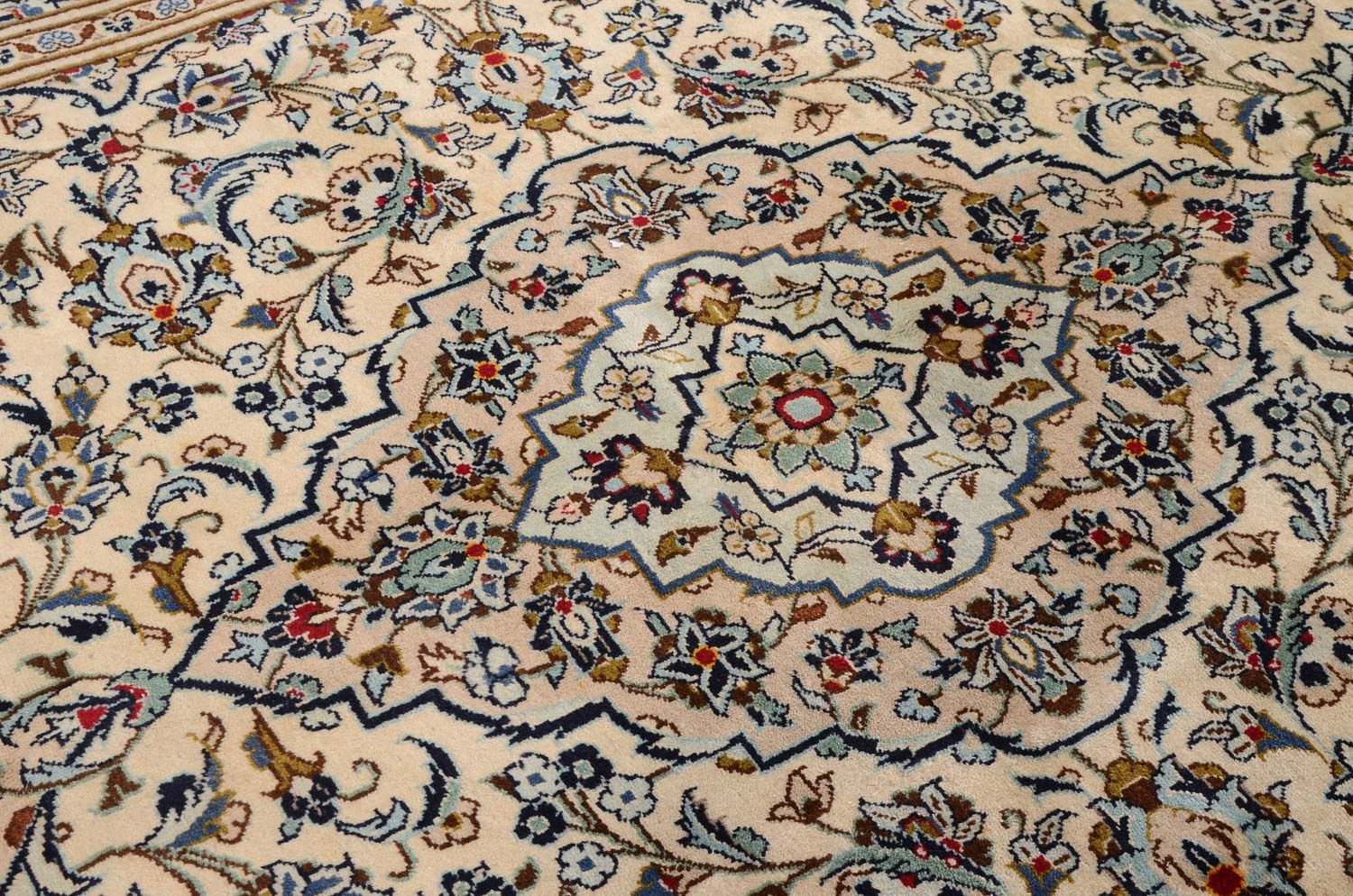 Perserteppich - Keshan 314 x 192 cm - beige - Image 2