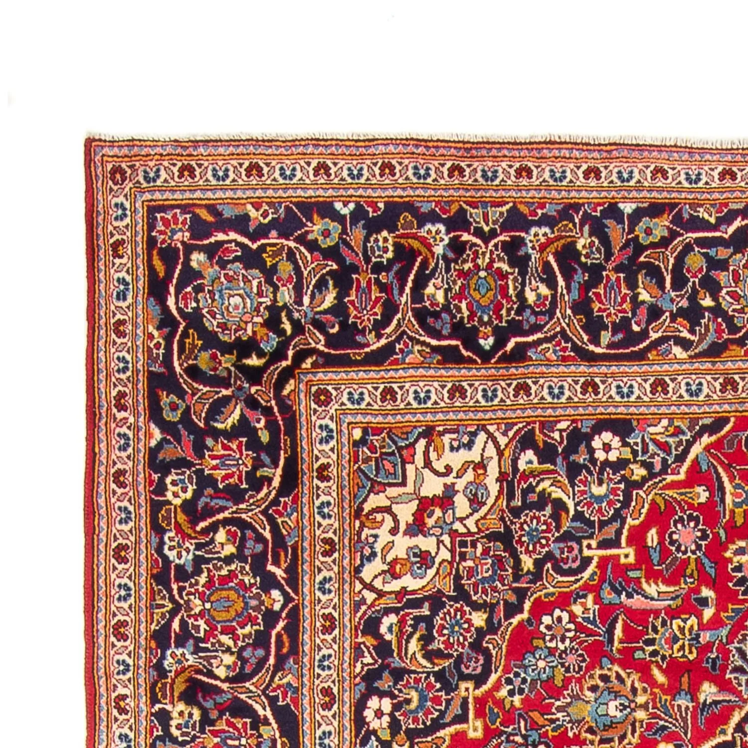 Perserteppich - Keshan - 314 x 197 cm - rot - Image 3