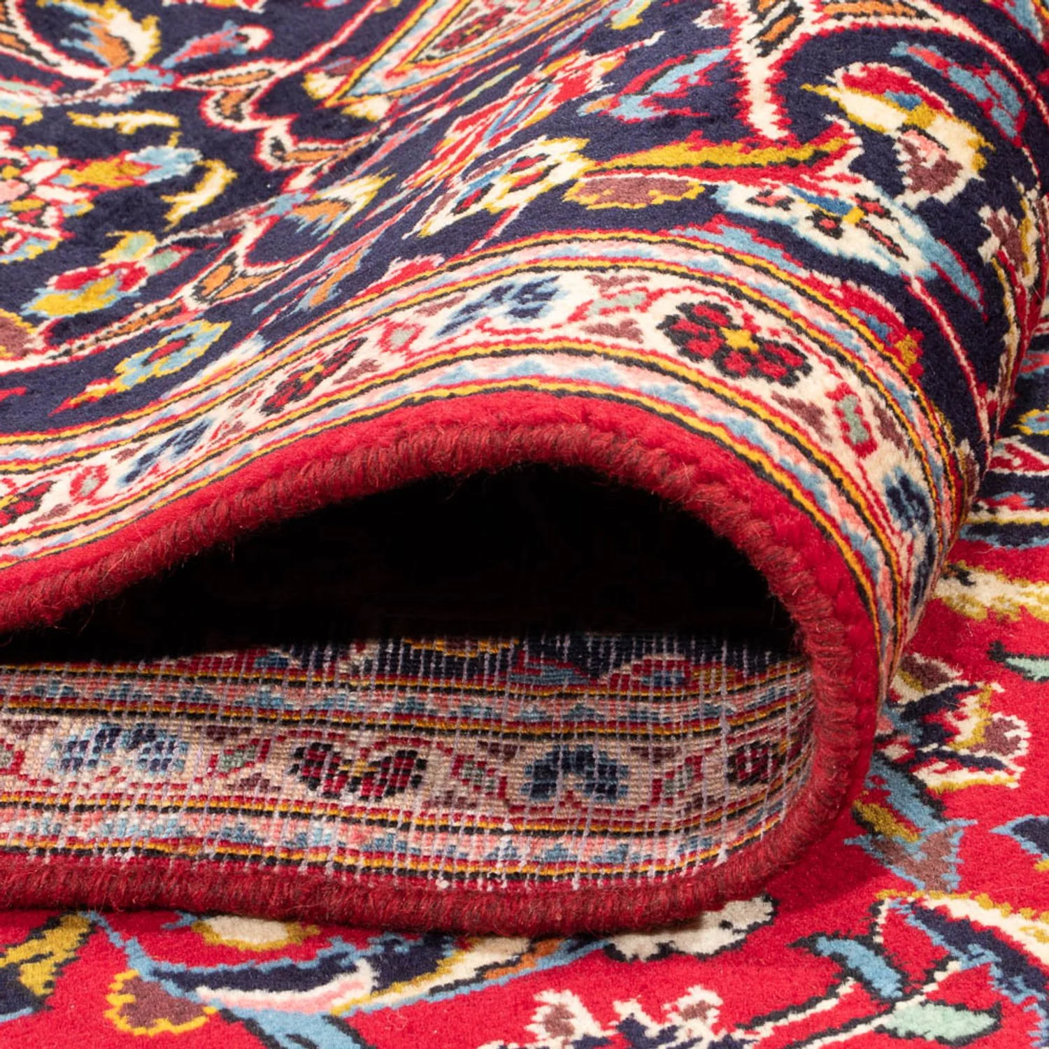 Perserteppich - Keshan - 314 x 197 cm - rot - Image 4