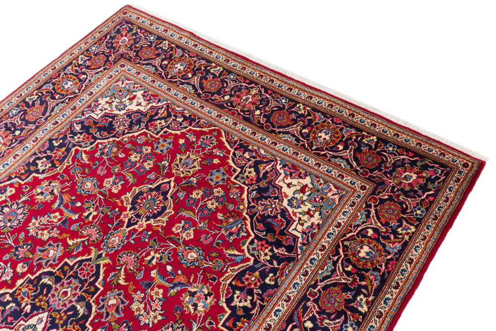 Perserteppich - Keshan - 315 x 200 cm - rot - Image 3