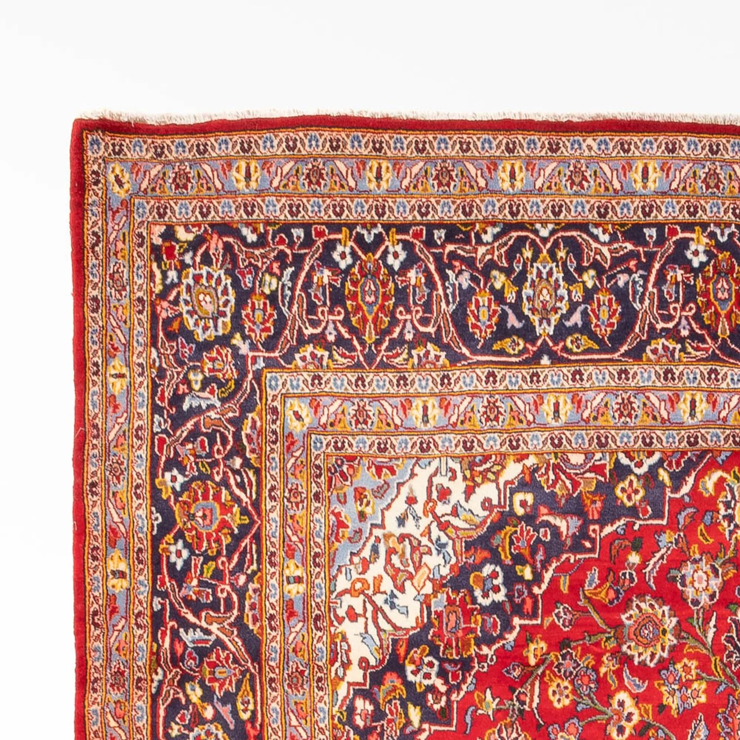 Perserteppich - Keshan - 315 x 205 cm - rot - Image 3