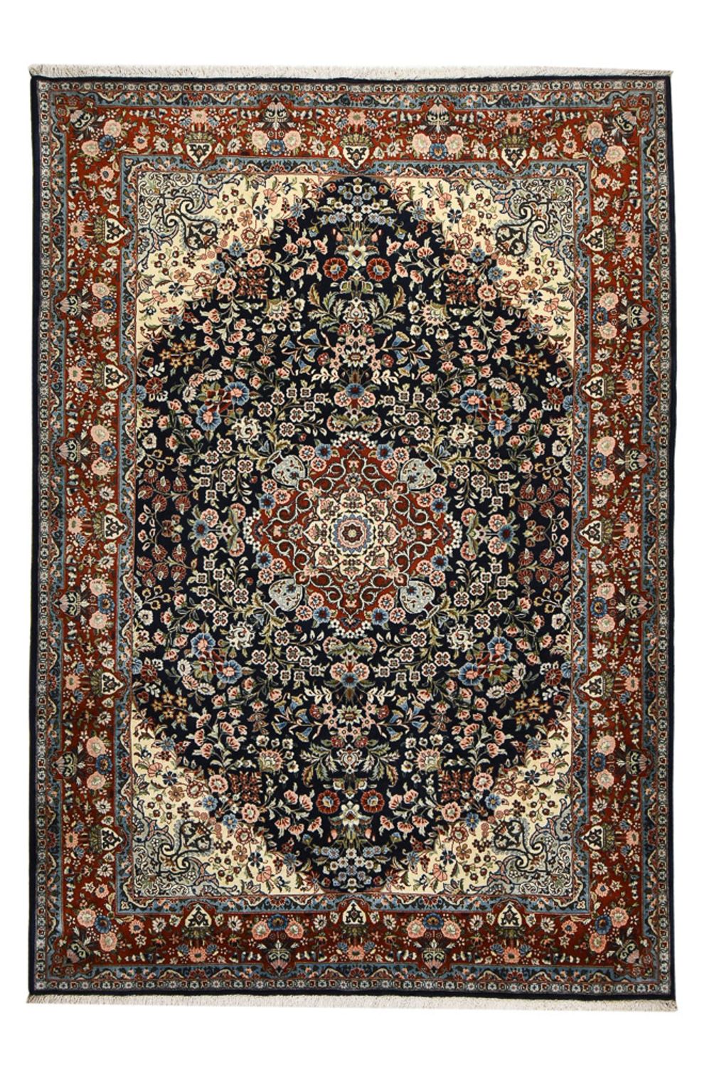 Keshan Teppich 315x220cm - Perserteppich
