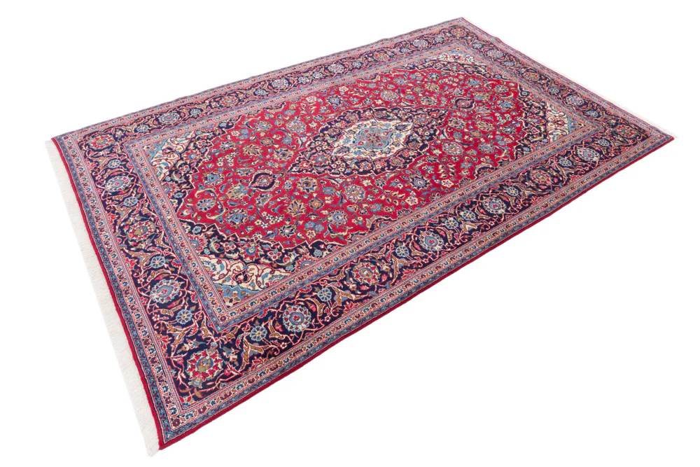 Perserteppich - Keshan - 317 x 205 cm - rot - Image 3