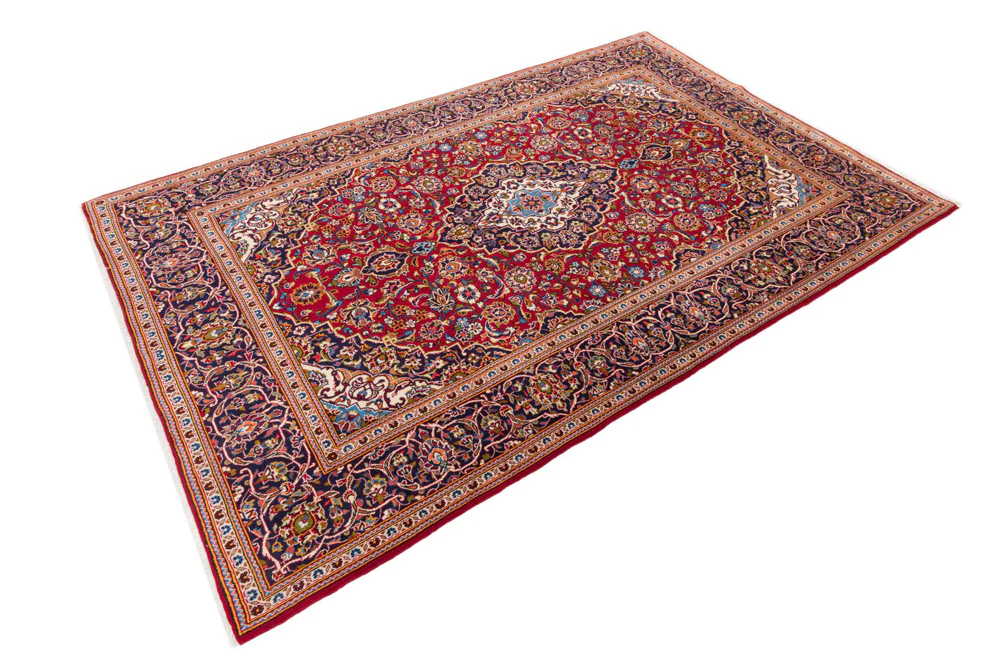 Perserteppich - Keshan - 320 x 208 cm - rot - Image 3