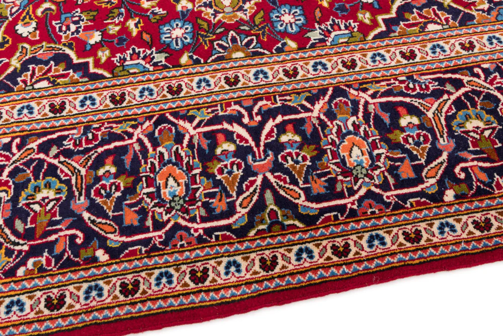 Perserteppich - Keshan - 320 x 208 cm - rot - Image 5