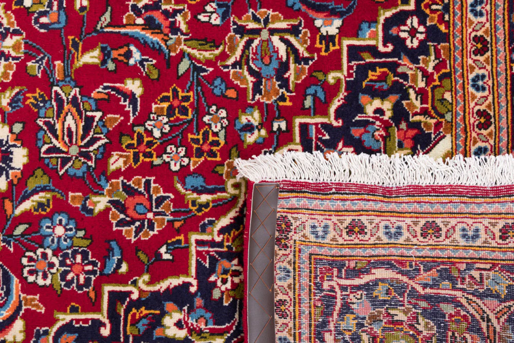 Perserteppich - Keshan - 320 x 208 cm - rot - Image 7