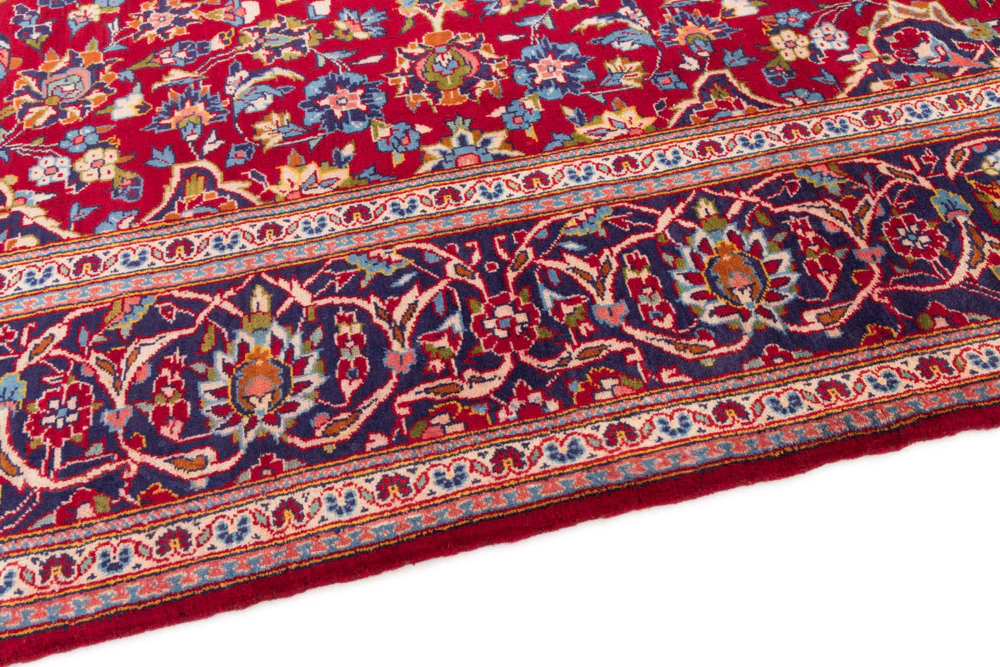 Perserteppich - Keshan - 322 x 205 cm - rot - Image 5