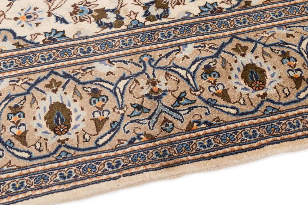 Perserteppich - Keshan - 330 x 198 cm - creme - Image 4