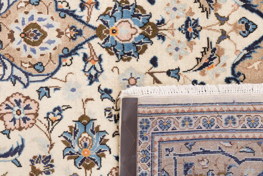 Perserteppich - Keshan - 330 x 198 cm - creme - Image 6