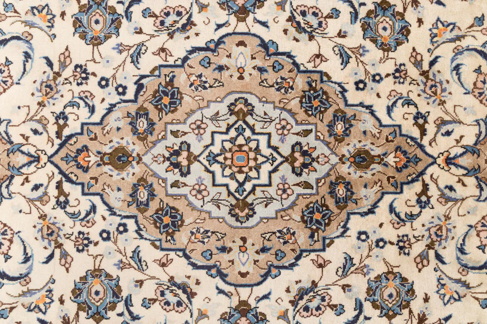 Perserteppich - Keshan - 330 x 198 cm - creme - Image 7
