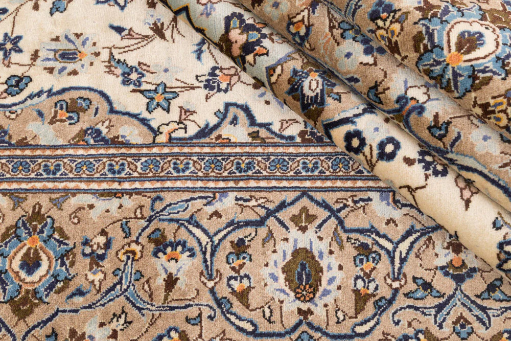 Perserteppich - Keshan - 330 x 198 cm - creme - Image 8