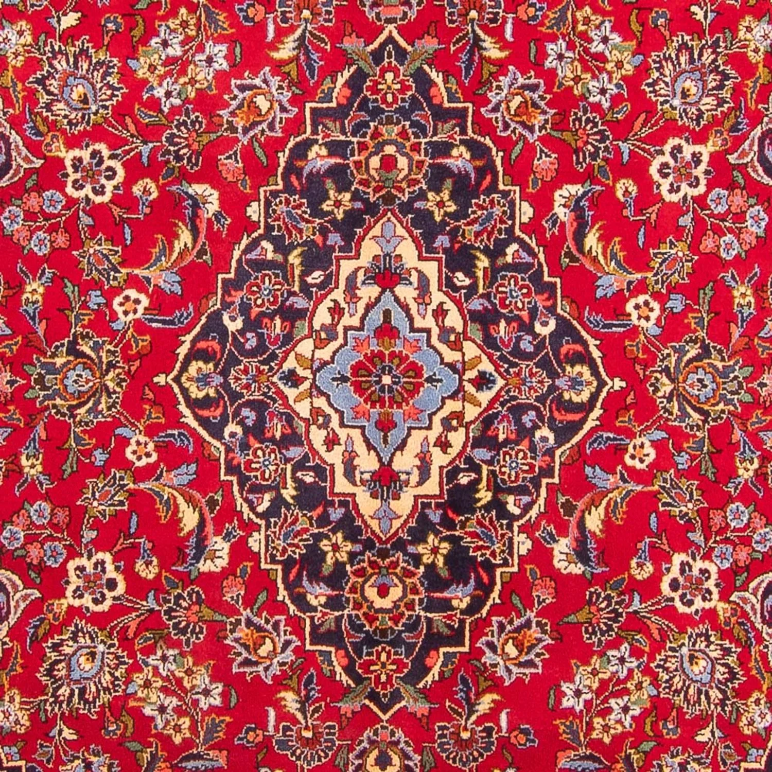 Perserteppich - Keshan - 330 x 202 cm - rot - Image 2