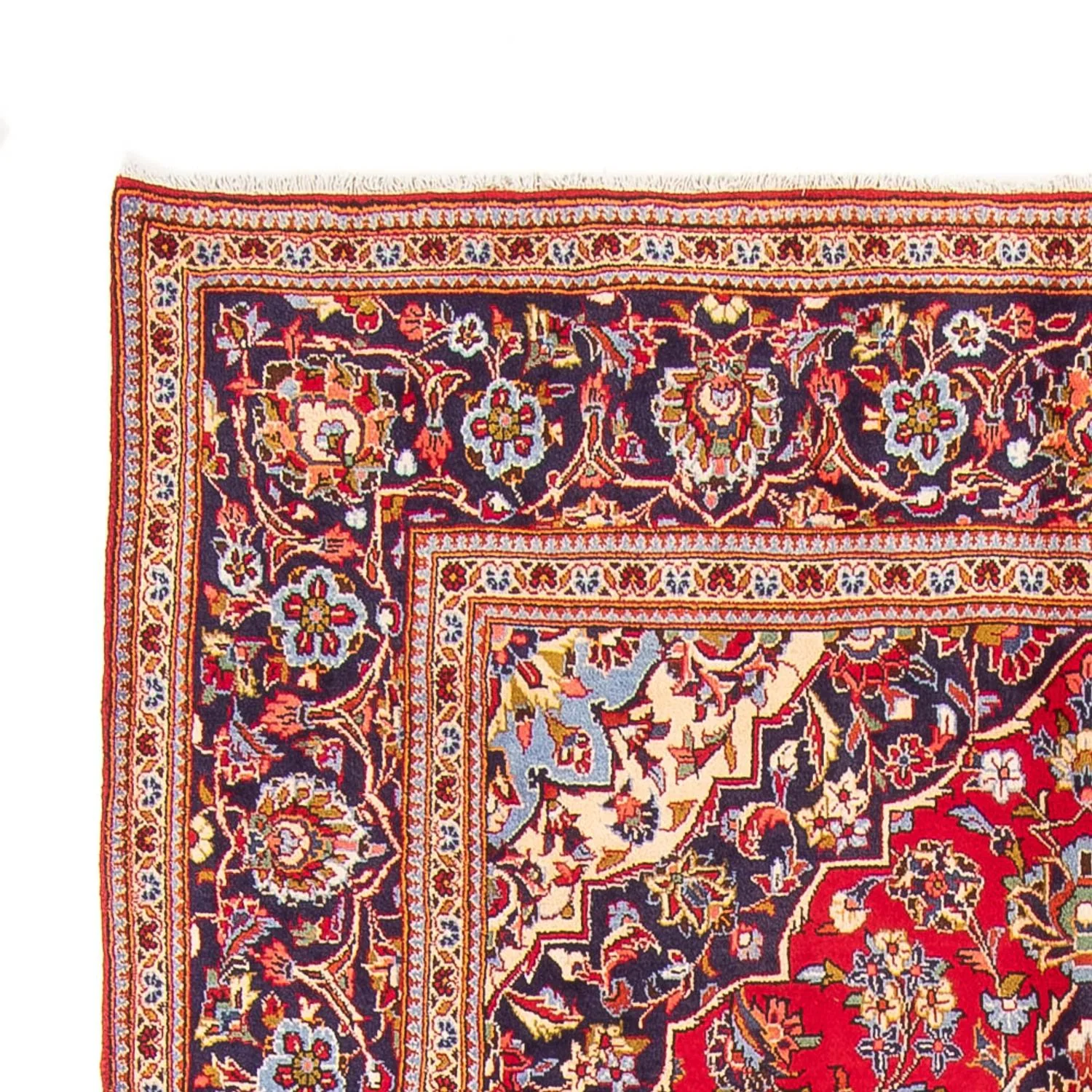 Perserteppich - Keshan - 330 x 202 cm - rot - Image 3