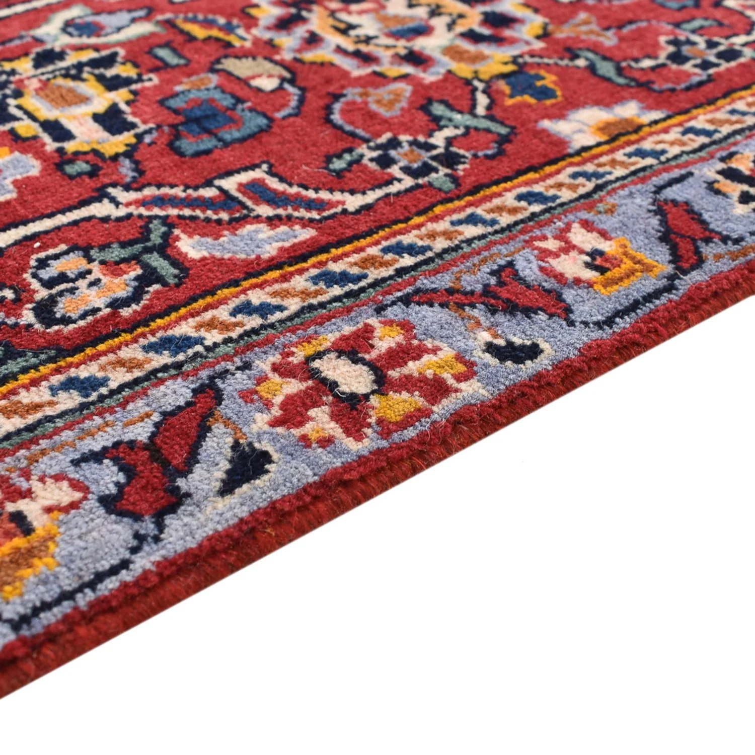 Perserteppich - Keshan - 330 x 217 cm - dunkelblau - Image 3