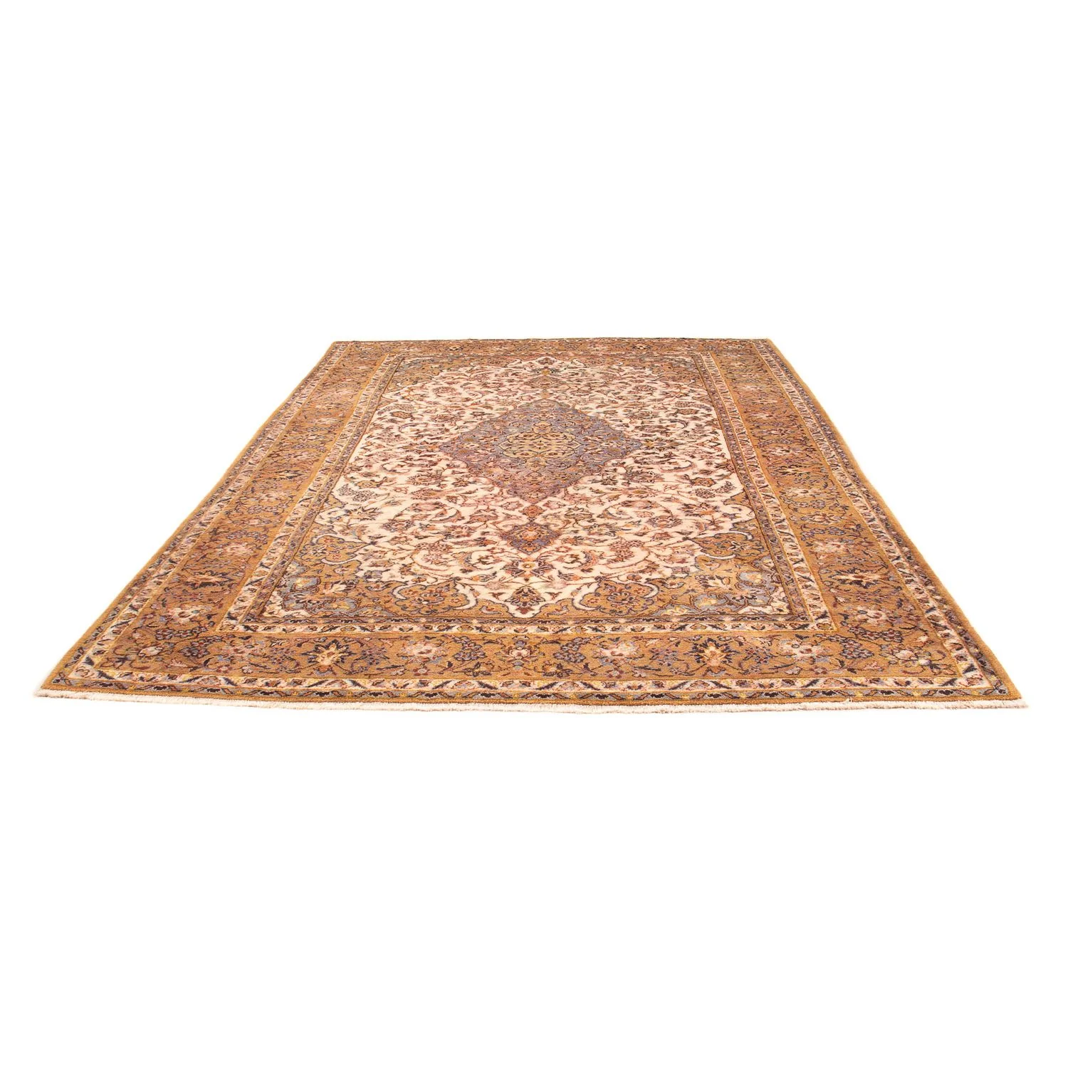 Perserteppich - Keshan 330 x 230 cm - beige - Image 5