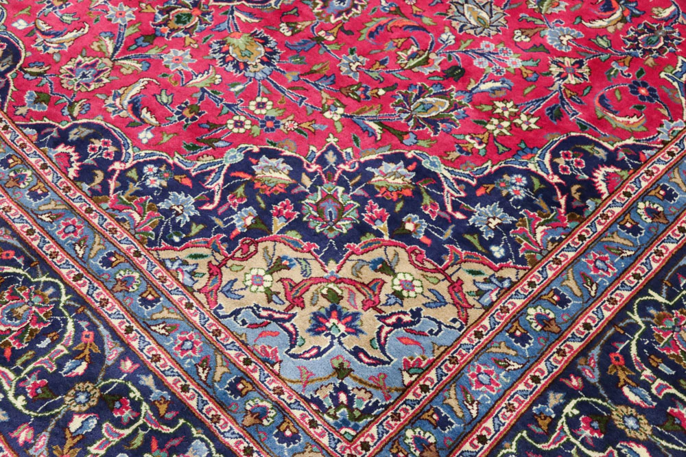 Perserteppich - Keshan - 332 x 251 cm - rot - Image 4