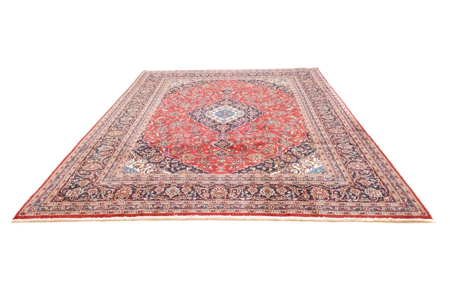 Perserteppich - Keshan 333 x 240 cm - rot - Image 5