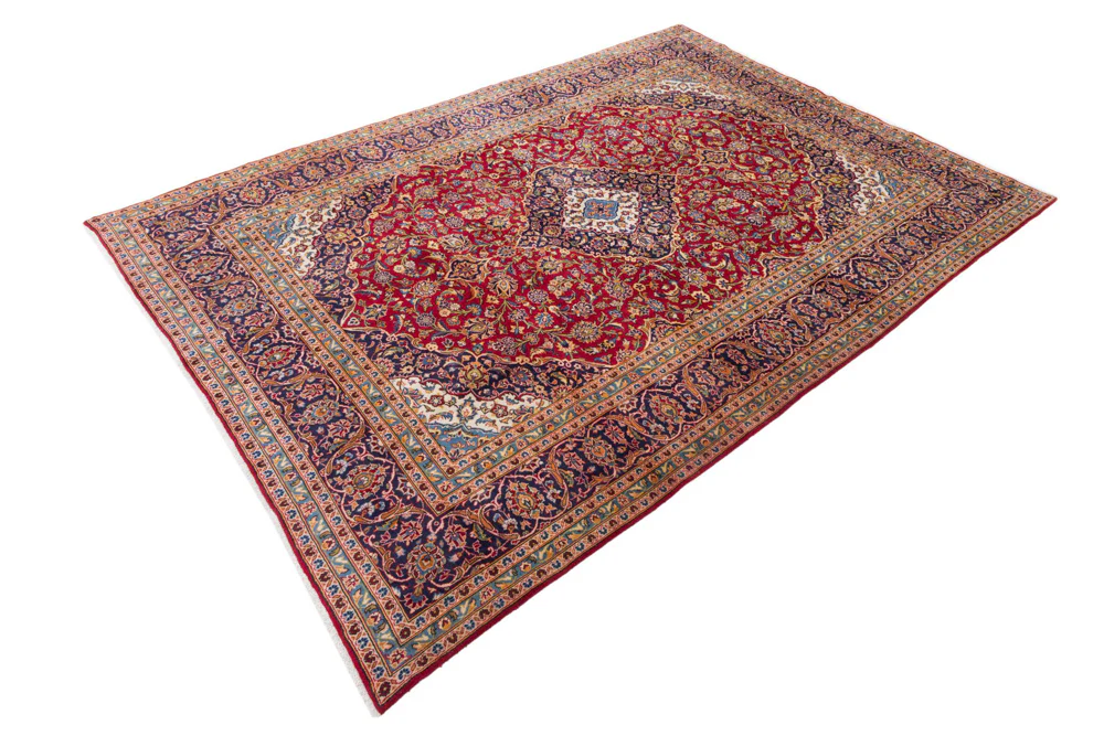 Perserteppich - Keshan - 335 x 247 cm - rot - Image 2